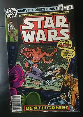 Buy Star Wars #20 February 1979  Deathgame  Bronze Age Marvel! Barcode Comic Book • 9.98£