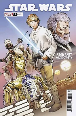 Buy Star Wars #28 Land New Hope 45th Ann Variant (12/10/2022) • 3.30£