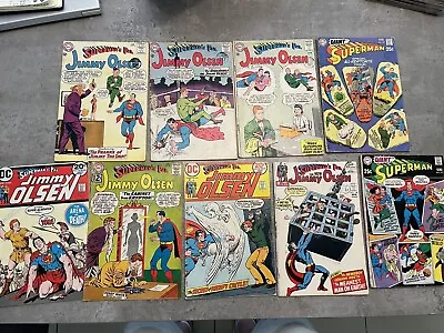 Buy DC Superman And Jimmy Olsen Comic Bundle 159, 160, 148, 66, 217, 227, 74, 82, 75 • 30£