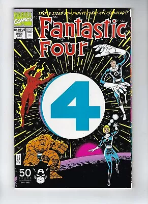Buy FANTASTIC FOUR # 358 (30th ANNIVERSARY SPECTACULAR, Cut-Out Cover, NOV 1991) NM • 13.95£