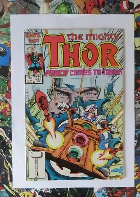 Buy Thor #371 VF/NM Marvel High Grade 1st Justice Peace Time Variance Authority • 24.95£