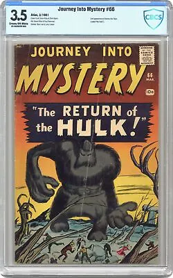 Buy Journey Into Mystery #66 CBCS 3.5 1961 23-0A302E9-005 • 229.08£