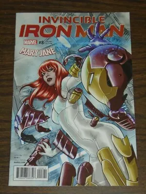 Buy Iron Man Invincible #8 Marvel Comics Variant August 2017 • 3.99£
