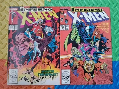 Buy X-Men #240/243 (1989) Inferno! Mister Sinister, Madelyne Pryor, Goblin Queen! • 10£