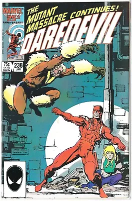Buy 1985 Marvel - Daredevil # 238 Sabretooth - High Grade Copy • 3.34£