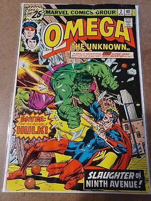 Buy Omega The Unknown #2 Comic Book - Bronze Age - Incredible Hulk - Pic! • 5.71£