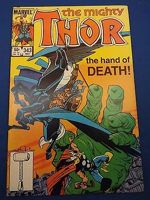 Buy Marvel The Mighty Thor Comic #343 May 1984  • 2£