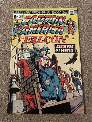 Buy Captain America & The Falcon #183 1975 Death Of A Hero • 3£