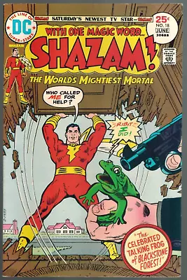 Buy Shazam! #18  Captain Marvel Jr Vs Sivana!  VF  1975 DC Comic • 7.96£