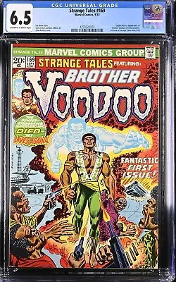 Buy Strange Tales 169 CGC 6.5 1st Appearance Of Brother Voodoo (Jericho Drumm) • 321.71£