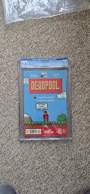 Buy 2013 Deadpool 11 Hastings Edition CGC 9.8 Mario Bros NES Video Game Cover • 13.05£