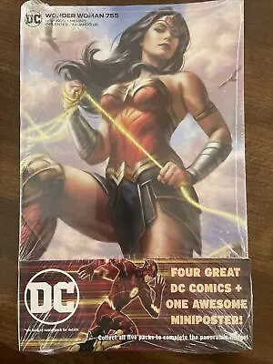 Buy DC Comics Wonder Woman 755 4 Pack With Poster NEW Sealed • 7.91£