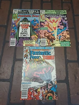 Buy Fantastic Four #238 239 240 Newsstand Variant Marvel Run 1982 • 11.98£