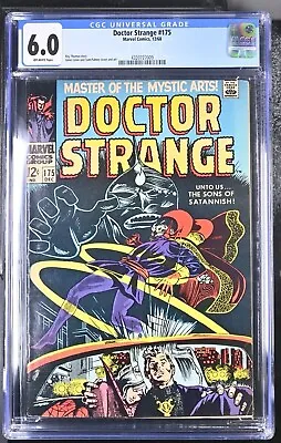 Buy Doctor Strange #175 (1968) CGC 6.0 First Clea Cover Appearance • 102.53£