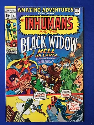 Buy Amazing Adventures #6 VFN (8.0) ( Vol 2 1971) Black Widow. Neal Adams Art (C) • 24£