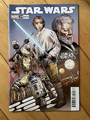 Buy STAR WARS #28 LAND NEW HOPE 45TH ANN VARIANT New Unread NM Bagged & Boarded • 4.55£