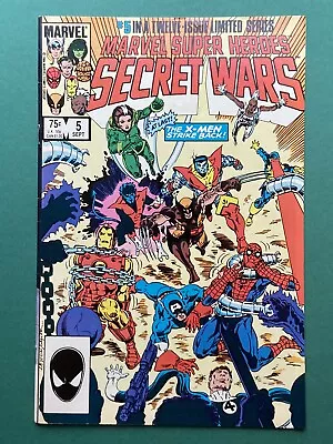 Buy Marvel Super Heroes Secret Wars Comic #5 VF/NM (Marvel ‘84) Direct Ed. • 19.99£