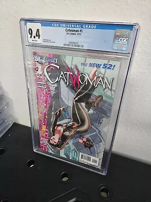 Buy CGC Graded 9.4 New 52 Catwoman #1 Judd Winick Story DC Comics 11/11 • 79.66£