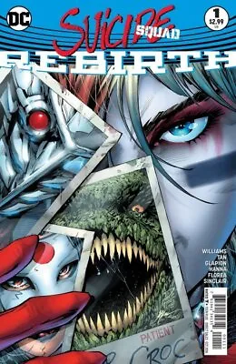 Buy SUICIDE SQUAD REBIRTH ISSUE 1 - FIRST 1st PRINT - DC COMICS 2016 HARLEY QUINN • 2.95£