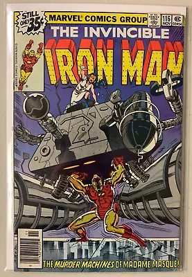 Buy Iron Man #116 Marvel 1st Series Death Of Nefaria 6.0 FN (1978) • 4.77£