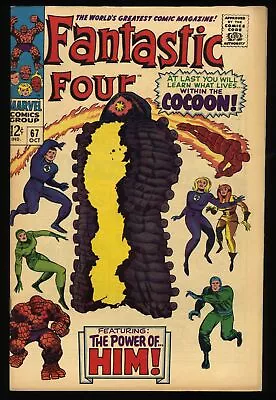 Buy Fantastic Four #67 FN+ 6.5 1st Appearance HIM / Adam Warlock! Marvel 1967 • 105.85£