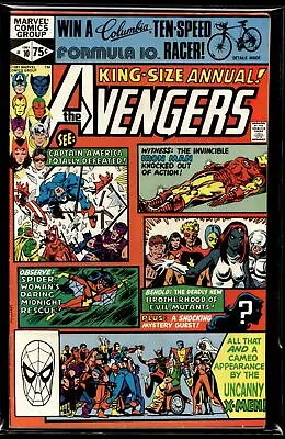 Buy 1981 Avengers Annual #10 1st Rogue Marvel Comic W/ Clear Board • 104.40£