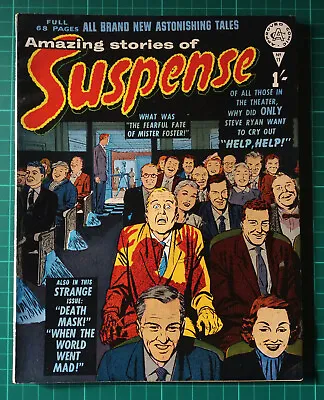 Buy AMAZING STORIES OF SUSPENSE #11 (Alan Class 1963) - 68 Pages  - 7.0 OW Pages • 35£