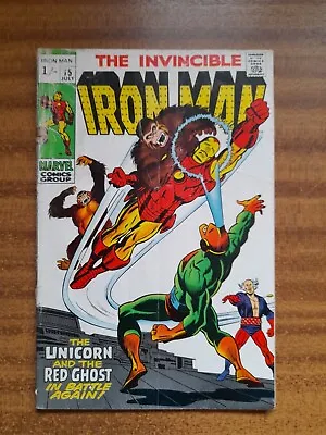 Buy Iron Man 15 1969 GD • 5£