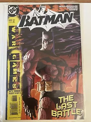Buy BATMAN #633 (2004) Death Of Spoiler, Bill Willingham, Matt Wagner, DC Comics • 40.03£