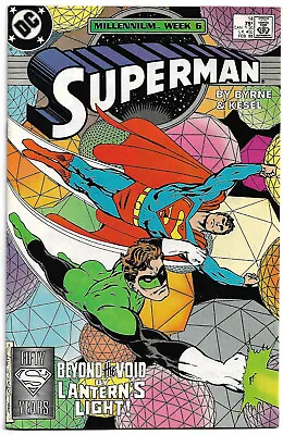 Buy 1988 DC Copper Age: Superman #14 (John Byrne) Green Lantern (Millennium X-Over) • 2.01£