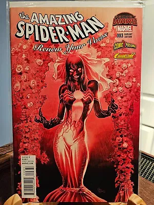Buy Amazing Spider-Man Renew Your Vows #3 Mike Deodato Red Variant VF-NM Marvel 2015 • 11.92£