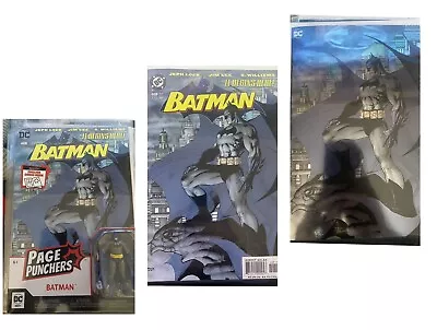Buy Batman 608 2nd Print Jim Lee + Foil Facsimile And Page Punchers Facsimile • 241.05£