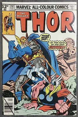 Buy The Mighty Thor No. #292 February 1980 Marvel Comics VG • 7£