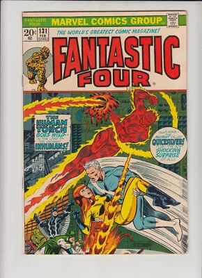 Buy Fantastic Four #131 Fn- *steranko Cover!! • 12.79£