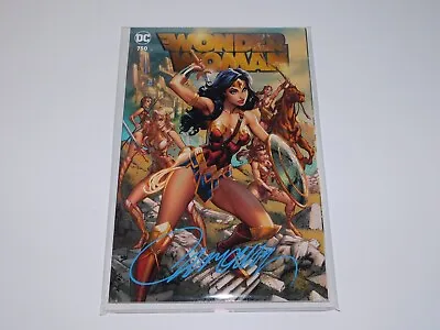 Buy WONDER WOMAN #750 DC COMICS 2019 - J SCOTT CAMPBELL SIGNED COVER A With COA NM • 38.57£