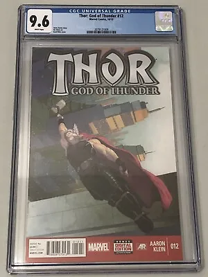 Buy  Thor God Of Thunder 12 (10/13) CGC 9.6 1st Appearance Of Roz Soloman • 55.76£