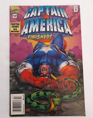 Buy CAPTIAN AMERICA Vol 1 1995 #436 Marvel Comics BAGGED AND BOARDED • 1.60£