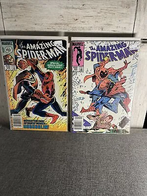Buy The Amazing Spider-Man #250 & #260 Marvel Comics 1984 • 27.70£
