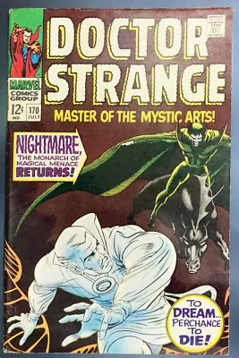 Buy Doctor Strange #170 (1968) 2nd Doctor Strange In Own Title (FN-) • 31.55£