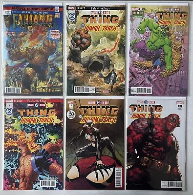 Buy Marvel Two-In-One: Thing And Human Torch 1-12 + Annual Complete High Grade Set • 27.98£