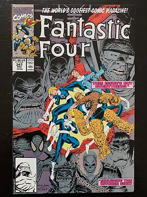 Buy Marvel Comics Fantastic Four #347: Big Trouble On Little Earth! • 1.99£