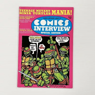 Buy Comics Interview Special Edition #27 1985 FN/VF Teenage Mutant Ninja Turtles • 60£
