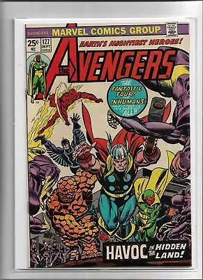Buy The Avengers #127 1974 Very Fine- 7.5 4562 Fantastic Four Inhumans • 10.42£