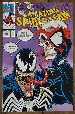 Buy The Amazing Spider-Man #347 * Venom *  • 16.21£