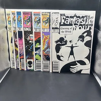 Buy Fantastic Four Comic Book Lot #’s: 276, 277, 278, 279, 280, 281, 282. (A33) • 14.24£