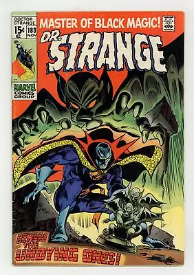 Buy Doctor Strange #183 VG+ 4.5 1969 1st App. Undying Ones • 25.58£