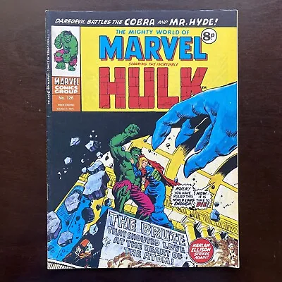 Buy Mighty World Of Marvel #126 Marvel UK Magazine March 1 1975 Hulk FF Daredevil • 7.99£