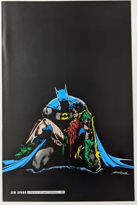 Buy Death In The Family Batman #417 Cover Art Comic Poster PROMO Original Pin-Up • 9.48£