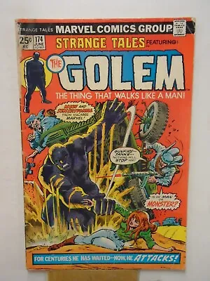 Buy STRANGE TALES #174 (1974) Golem, Wayne Logan, John Buscema, Marvel Comics • 2.33£