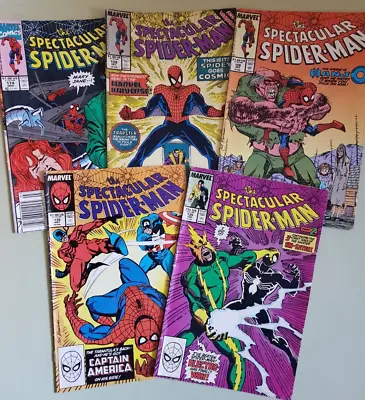 Buy Spectacular Spider-Man (x5) #135, 138, #156, #158, #174 Very Good (1988) • 12£